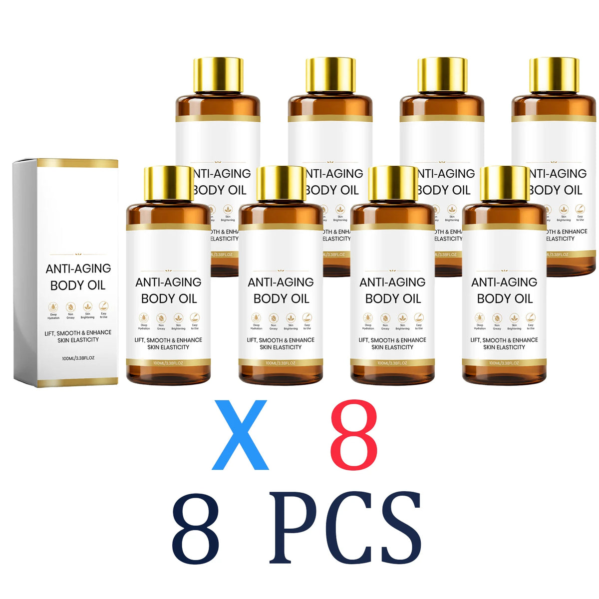 Body Care Oil Hydrating Body Oil Natural Lightweight Body Moisturizer Nourishing Body Treatment Bottle For Women Daily Skin Care