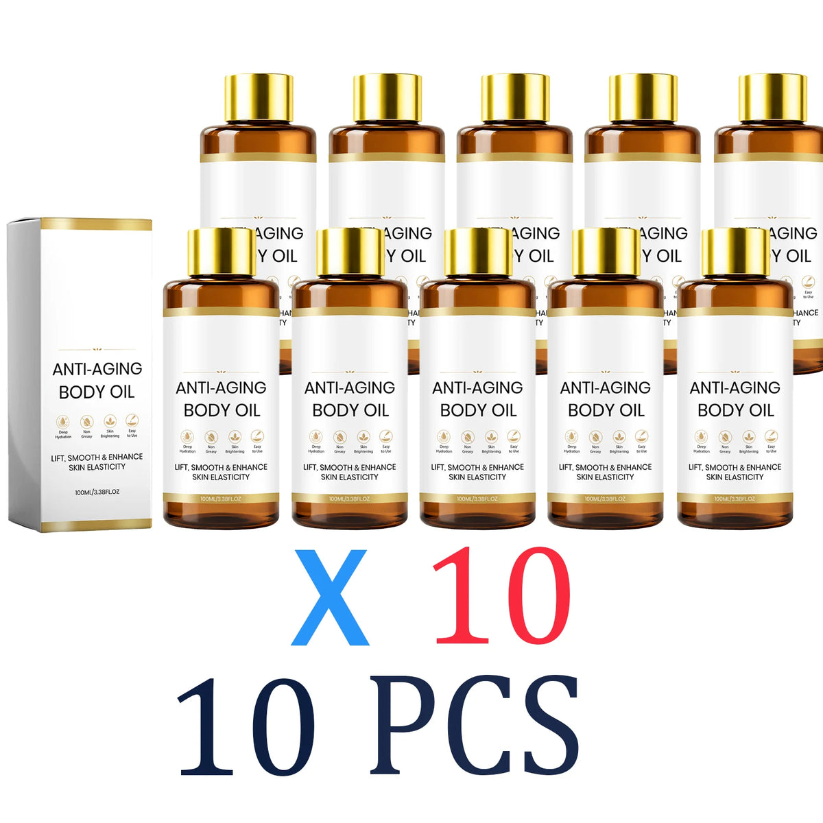 Body Care Oil Hydrating Body Oil Natural Lightweight Body Moisturizer Nourishing Body Treatment Bottle For Women Daily Skin Care
