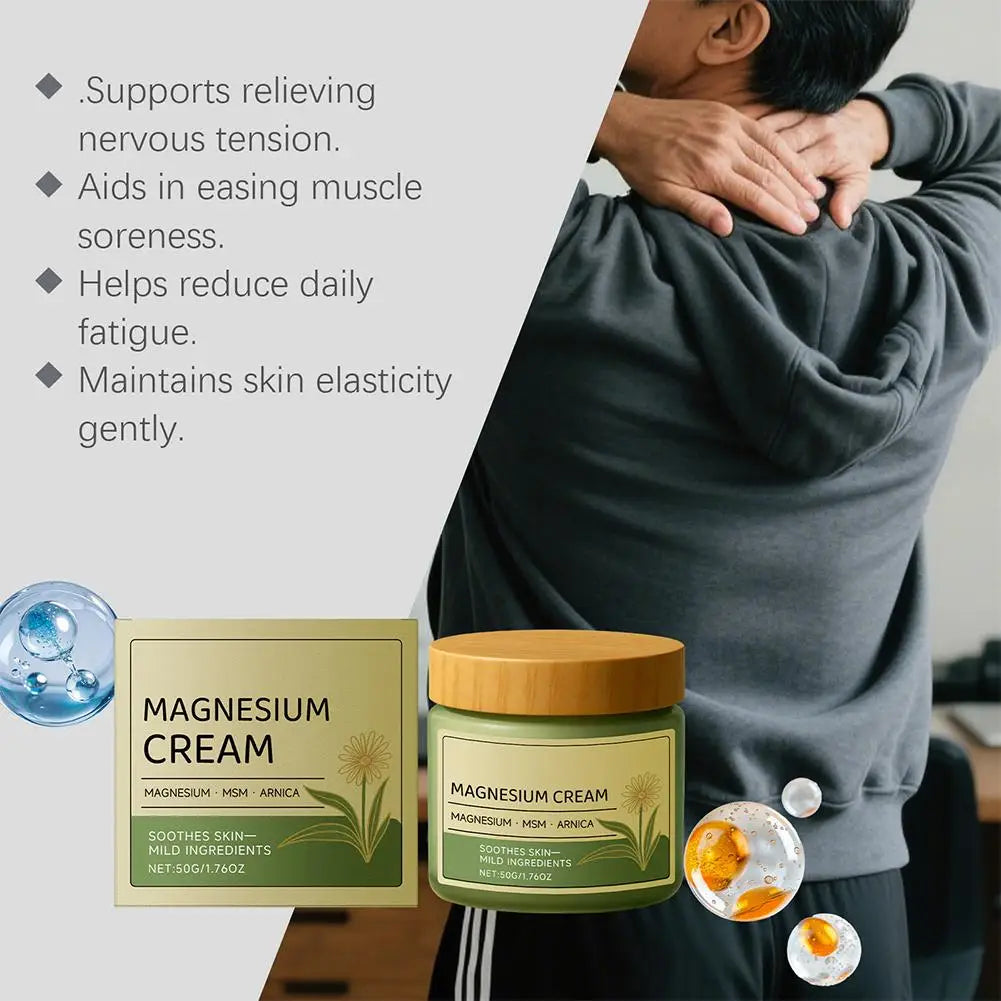 Body Care Cream 50g Plant-Based Body Butter Gentle Non-Greasy Moisturizer for Face Body Daily Skin Care
