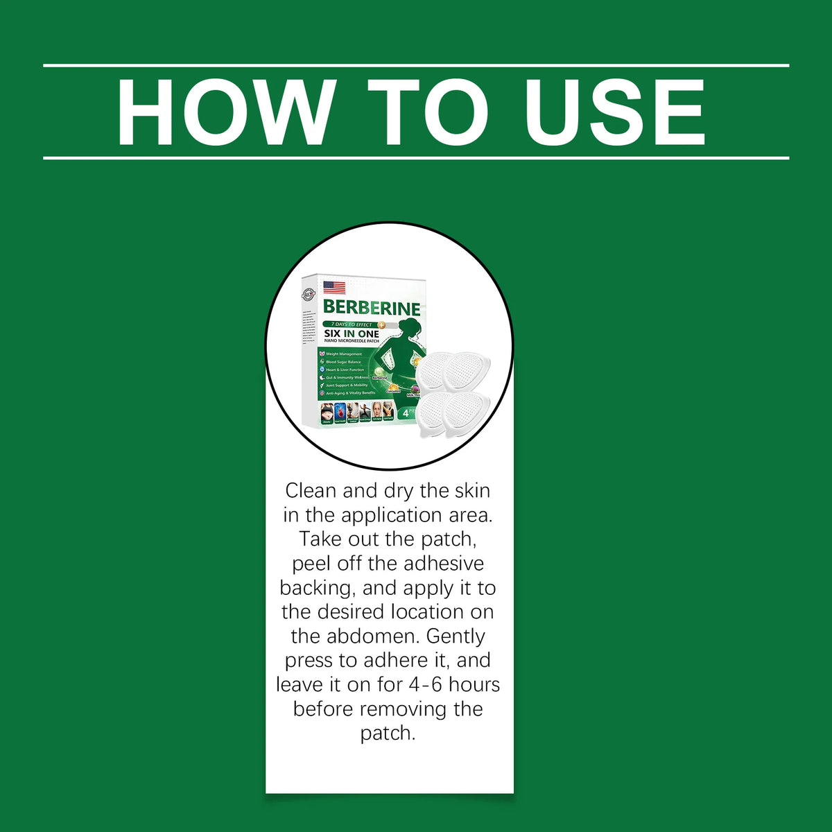 Body Care Patch Gentle Ingredients Protect Body Skin, Showing Contours, Breathable, Skin-Friendly Daily Care Patch