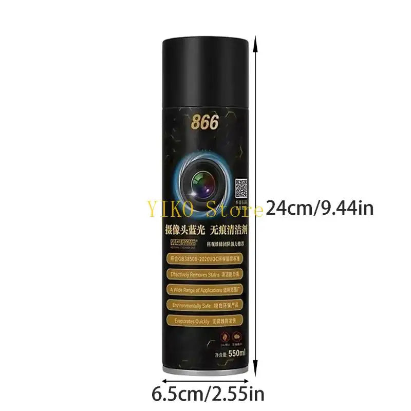 Lens and Screen Cleaning Sprays Water-Based Surfaces Cleaner for Phones Tablets Cameras Laptops, Portable Cleaner for Fingerprin