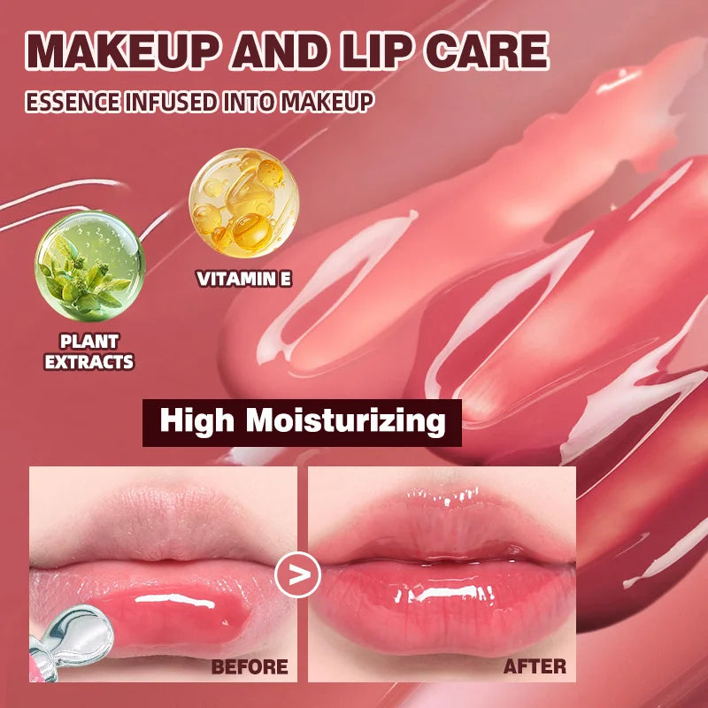 Moisturizing Lip Lotion Essence Volumizing Lip Glaze Women&