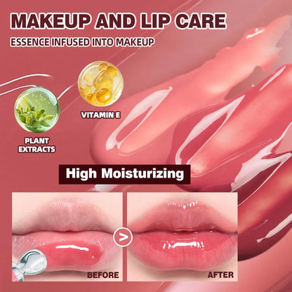 Moisturizing Lip Lotion Essence Volumizing Lip Glaze Women&