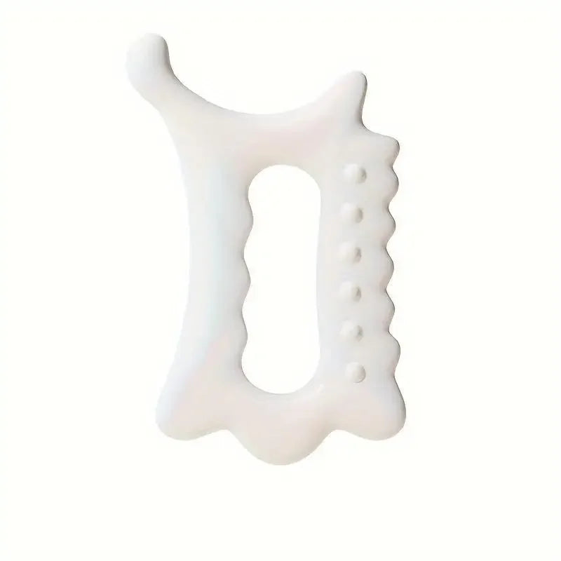 Ergonomic Versatile Handheld Gua Sha Board for Face &amp; Body - Non-Ceramic, Gua Sha Massage Tool, Relaxation and Beauty Massager