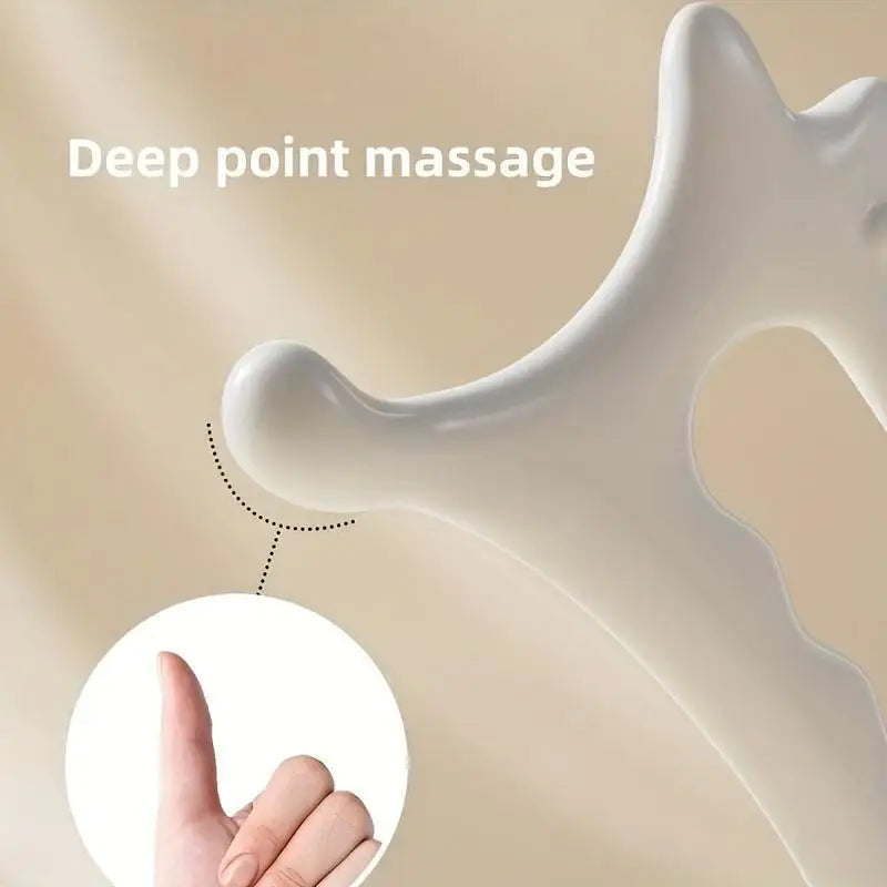 Ergonomic Versatile Handheld Gua Sha Board for Face &amp; Body - Non-Ceramic, Gua Sha Massage Tool, Relaxation and Beauty Massager