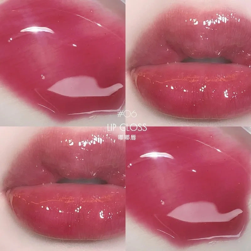 Water Glow Lip gloss keeps the lips moist plump and lustrous maintaining a natural makeup color