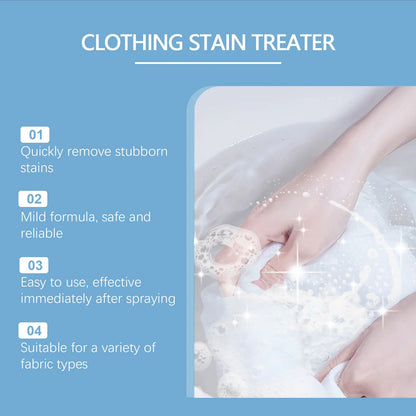 Clothes Decontamination Spray Deep Penetration Cleaning No Residue Mild&amp;Non Irritating Clean Fragrant &amp; Soft Protective Clothing