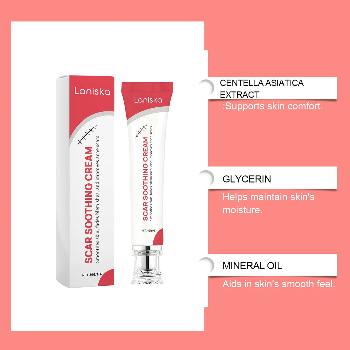 Skin Care CreamGentle Nourishing, Smoothing &amp; Tender Body Care Cream for Daily Use, Moisturizing and Softening Skin