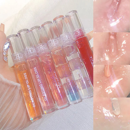 Water Glow Lip gloss keeps the lips moist plump and lustrous maintaining a natural makeup color