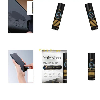 Lens and Screen Cleaning Sprays Water-Based Surfaces Cleaner for Phones Tablets Cameras Laptops, Portable Cleaner for Fingerprin