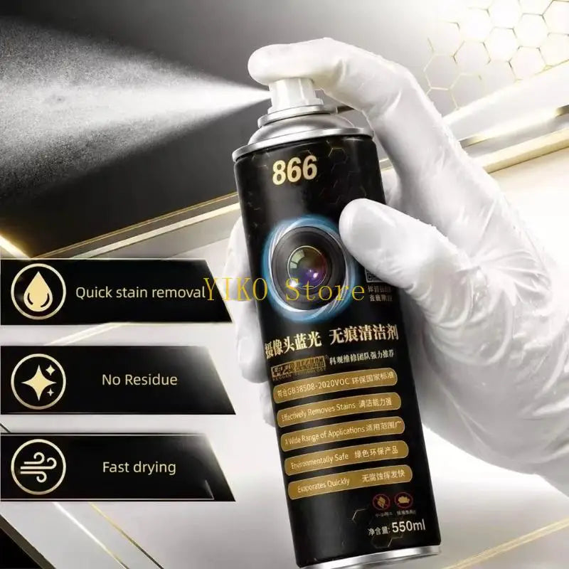 Lens and Screen Cleaning Sprays Water-Based Surfaces Cleaner for Phones Tablets Cameras Laptops, Portable Cleaner for Fingerprin