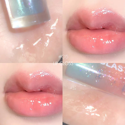 Water Glow Lip gloss keeps the lips moist plump and lustrous maintaining a natural makeup color