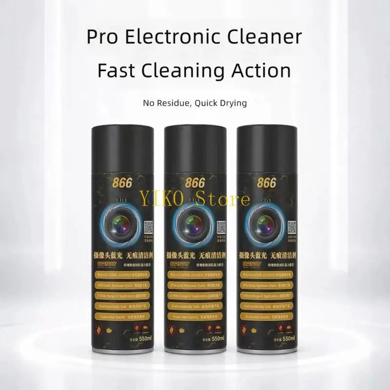 Lens and Screen Cleaning Sprays Water-Based Surfaces Cleaner for Phones Tablets Cameras Laptops, Portable Cleaner for Fingerprin