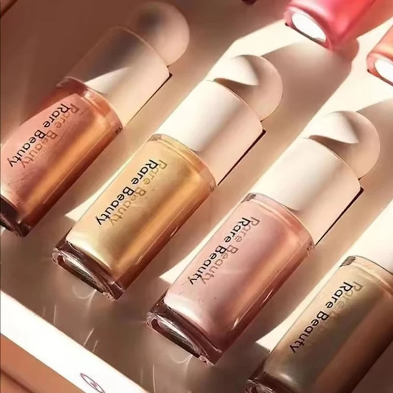 Rare Beauty Positive Light Liquid Luminizer Dewy Glow Radiant Shine Luminous Second Skin Glass Like Finish Long Lasting Makeup