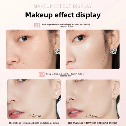 Dewy Glow Foundation Stick | Lightweight Cream Texture, Long-Lasting, Quick Apply, Natural Flawless Skin