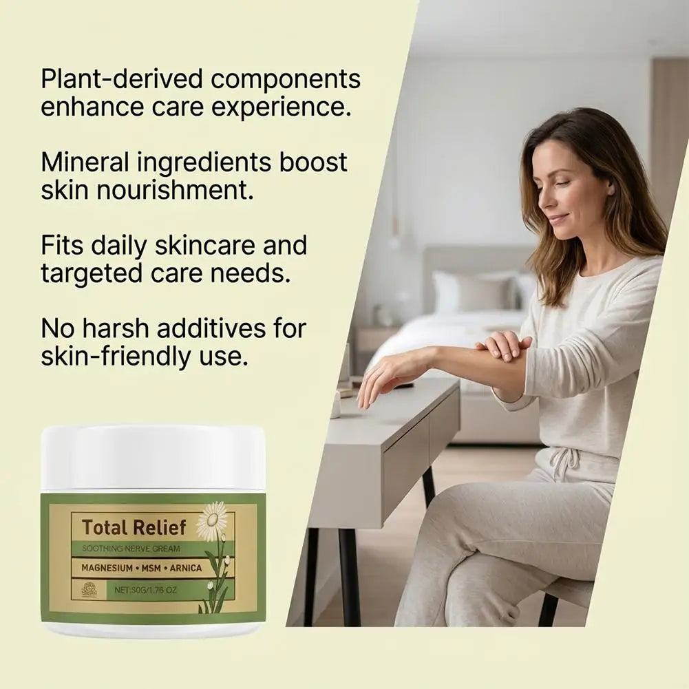 Body Care Cream 50g Plant-Based Body Butter Gentle Non-Greasy Moisturizer for Face Body Daily Skin Care
